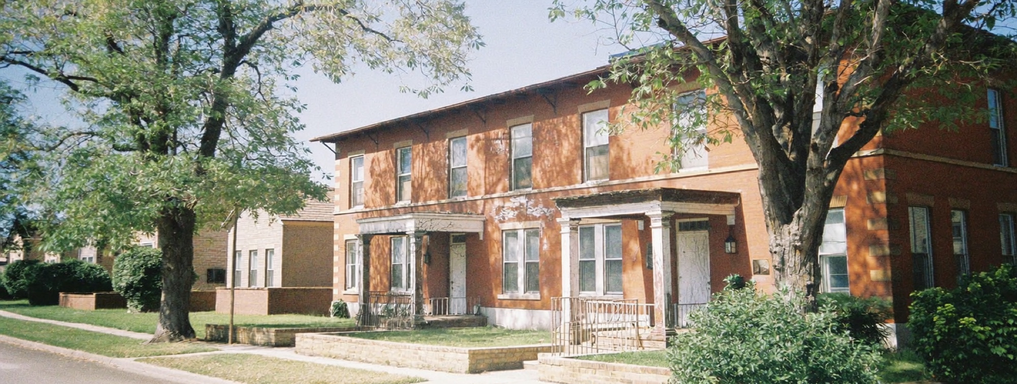 A suburban street, the thirty year timescale over which cash value finally works