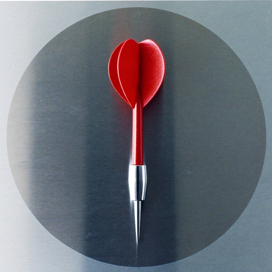 A single dart, accuracy measured rather than assumed