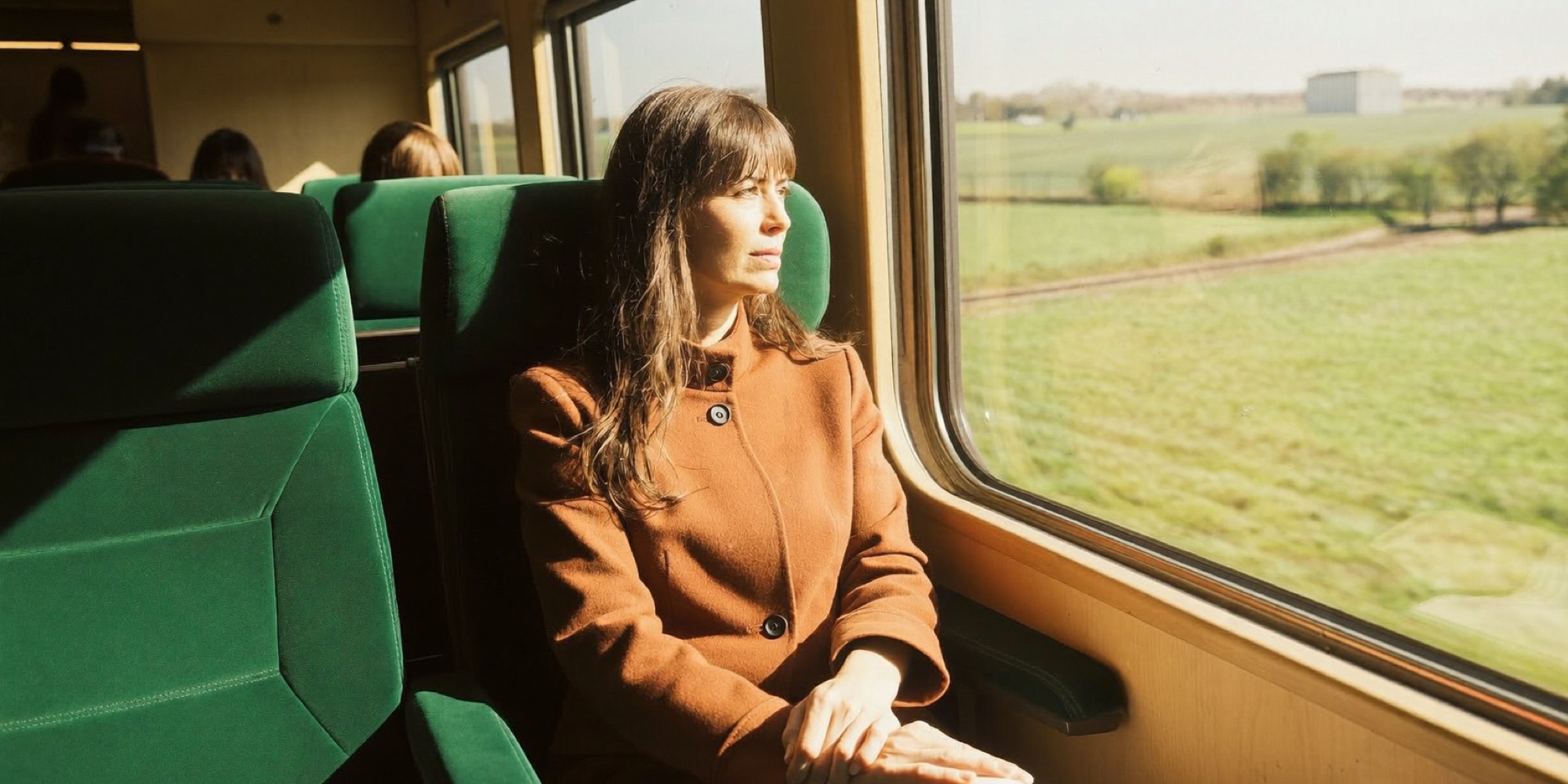 An executive resting on the morning train, the recovery that makes the rest of the day's choices easier