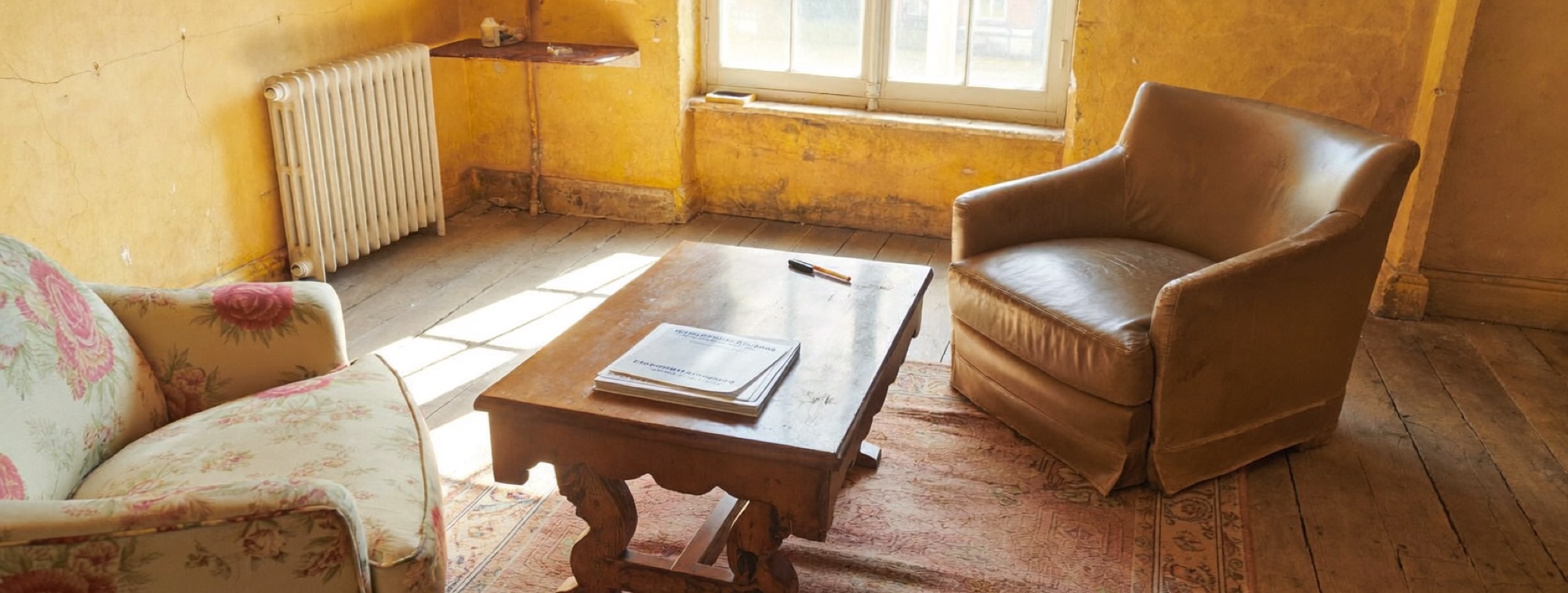 A client's reception area, where the first conversation about rates usually starts