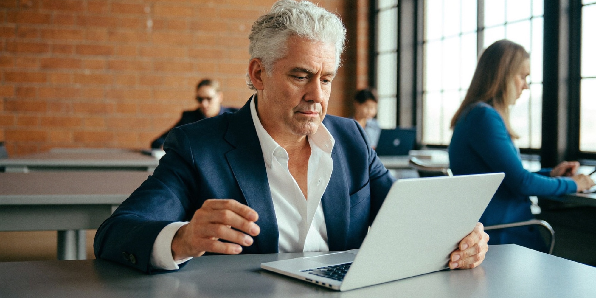 A fund manager at work on an investment floor, the cost an active fund passes on