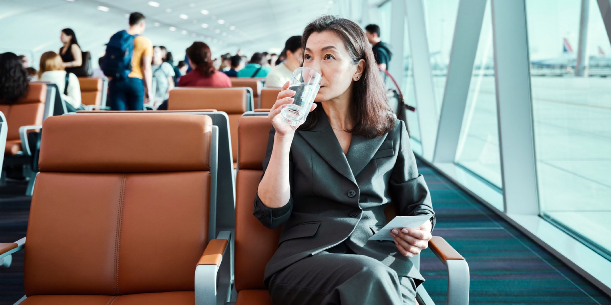 A senior manager at an early gate, where most schedules lose their sleep first