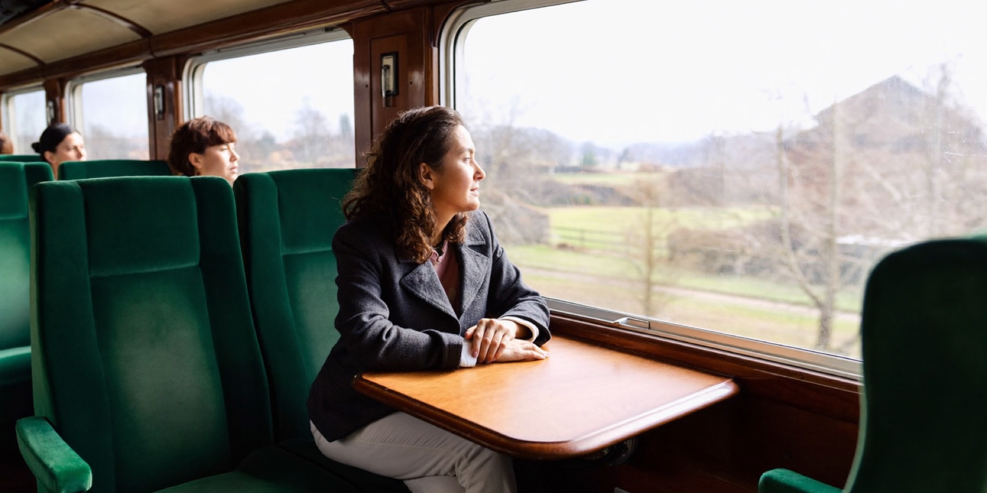 A director using a train journey for one of her weekly critical thinking exercises
