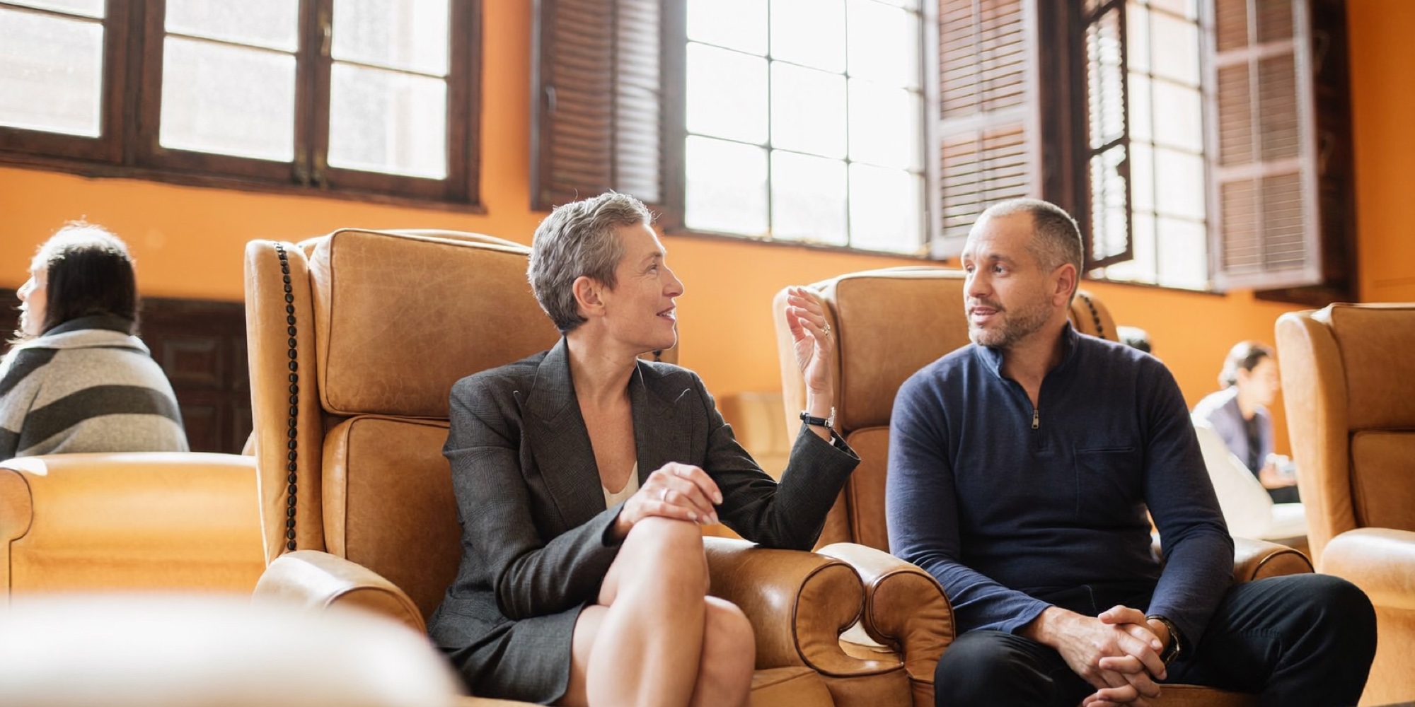 An owner talking through the S corp election with an adviser