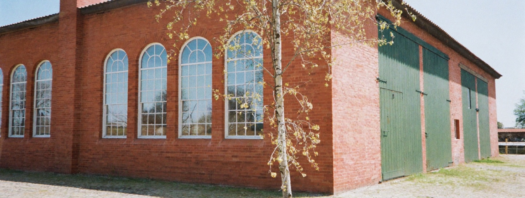 An old mill turned into offices, a business built one stage at a time