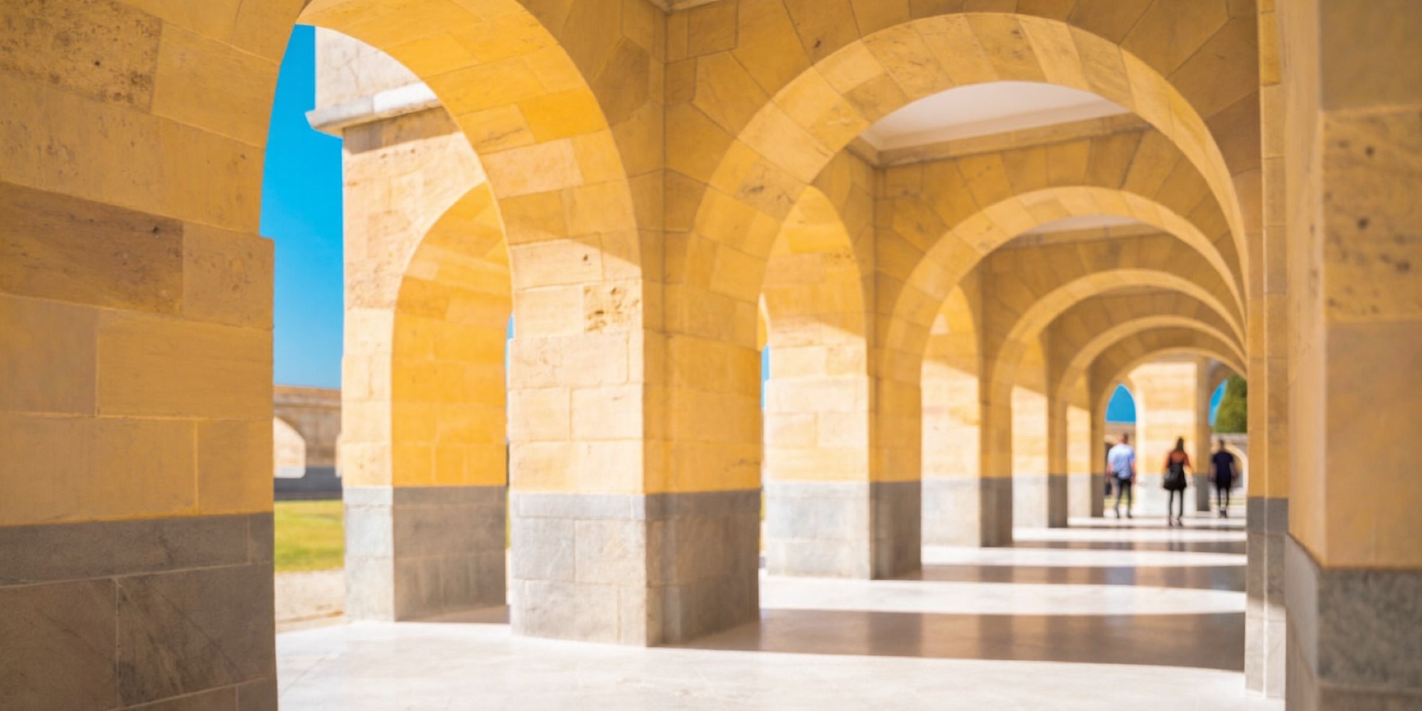 Five stone arches in a row, the five years a Roth IRA clock has to run