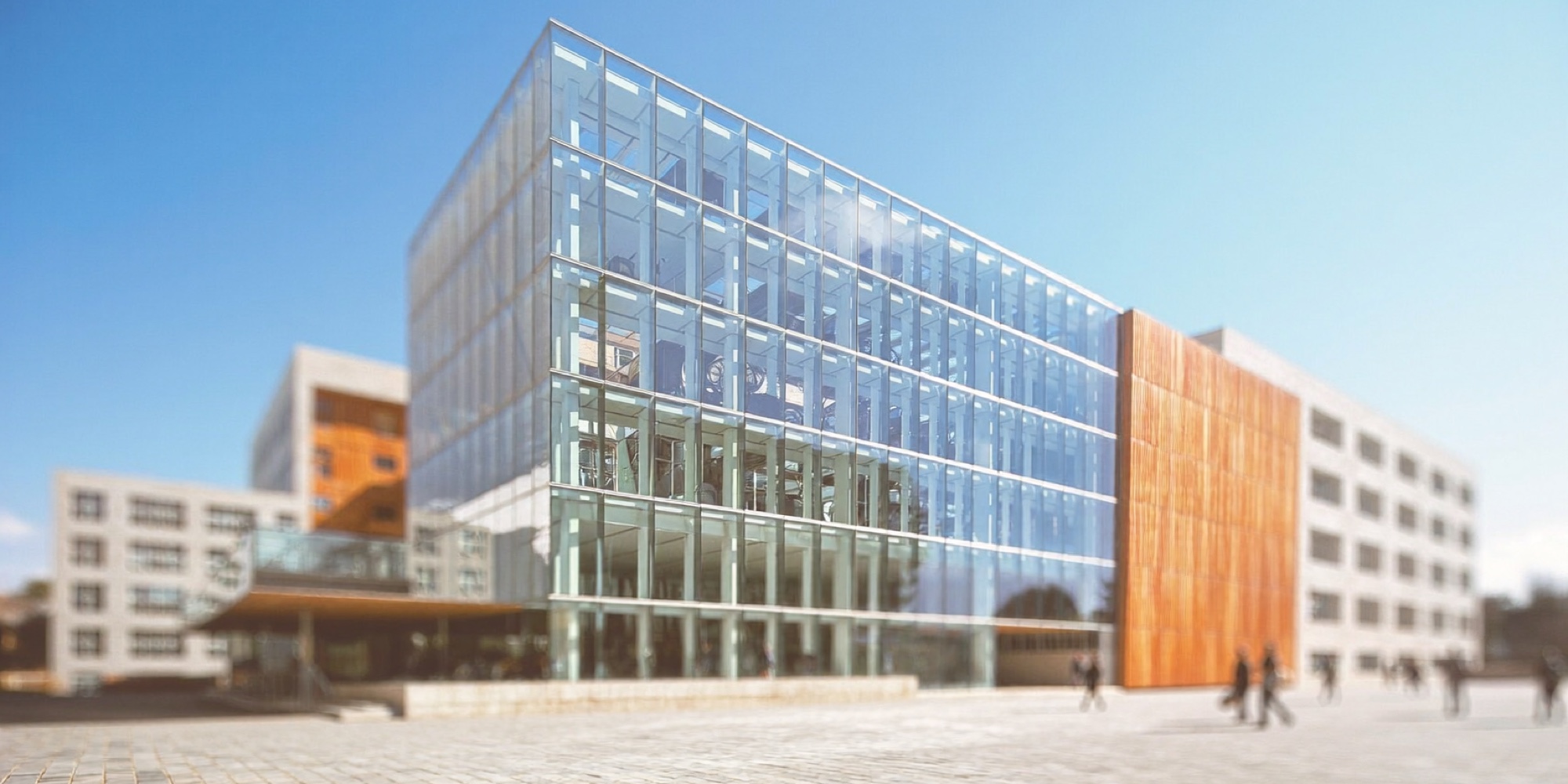A university building, one of many places adults now go to upskill