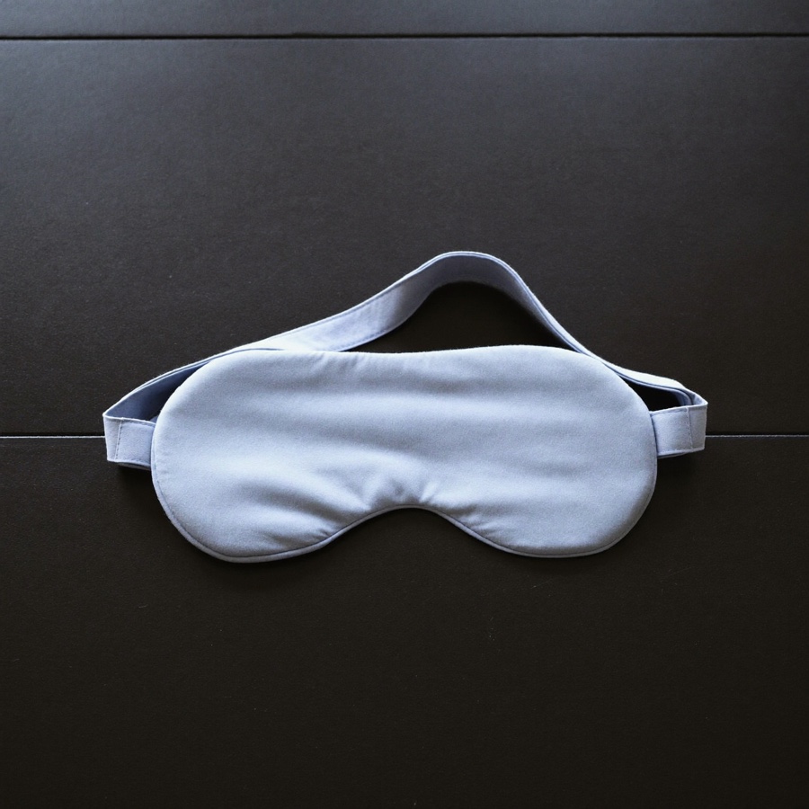 A sleep mask, the cheapest fix for a short night