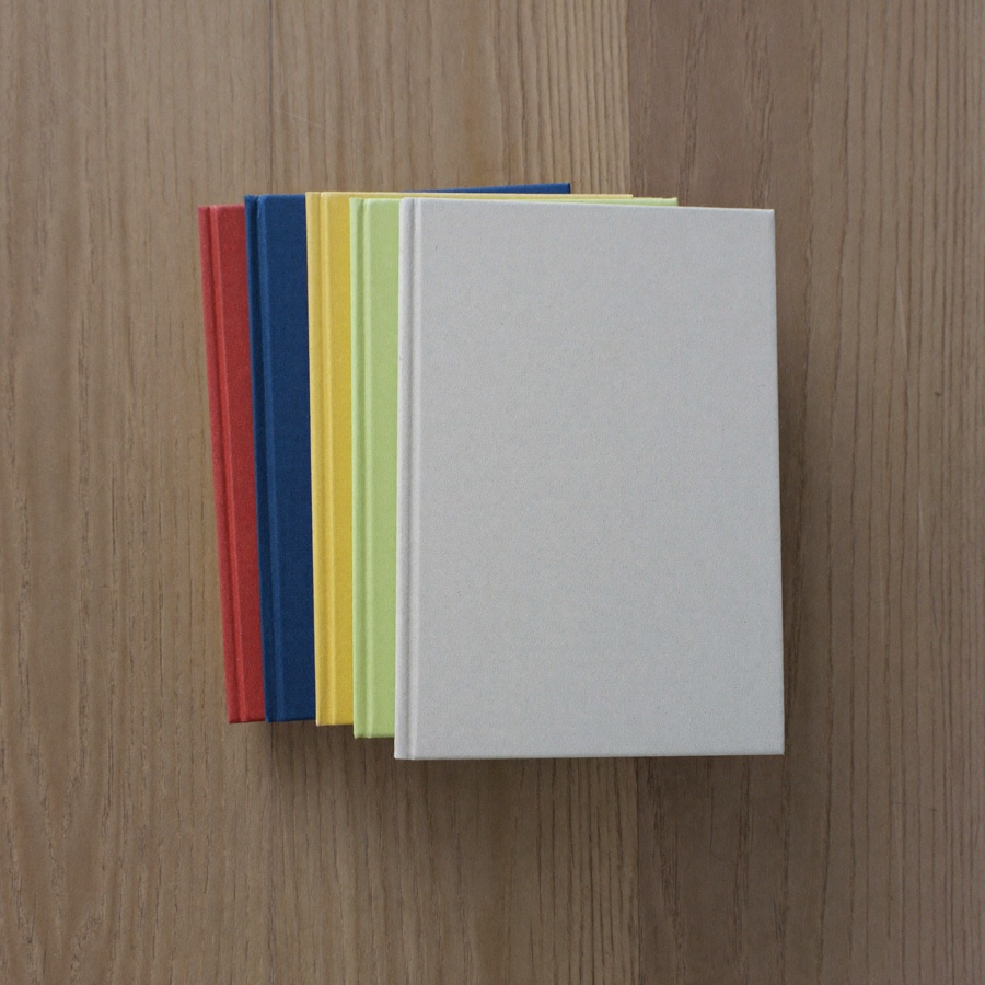 A stack of five plain hardbacks in muted colours, for an article on Bill Gates book recommendations