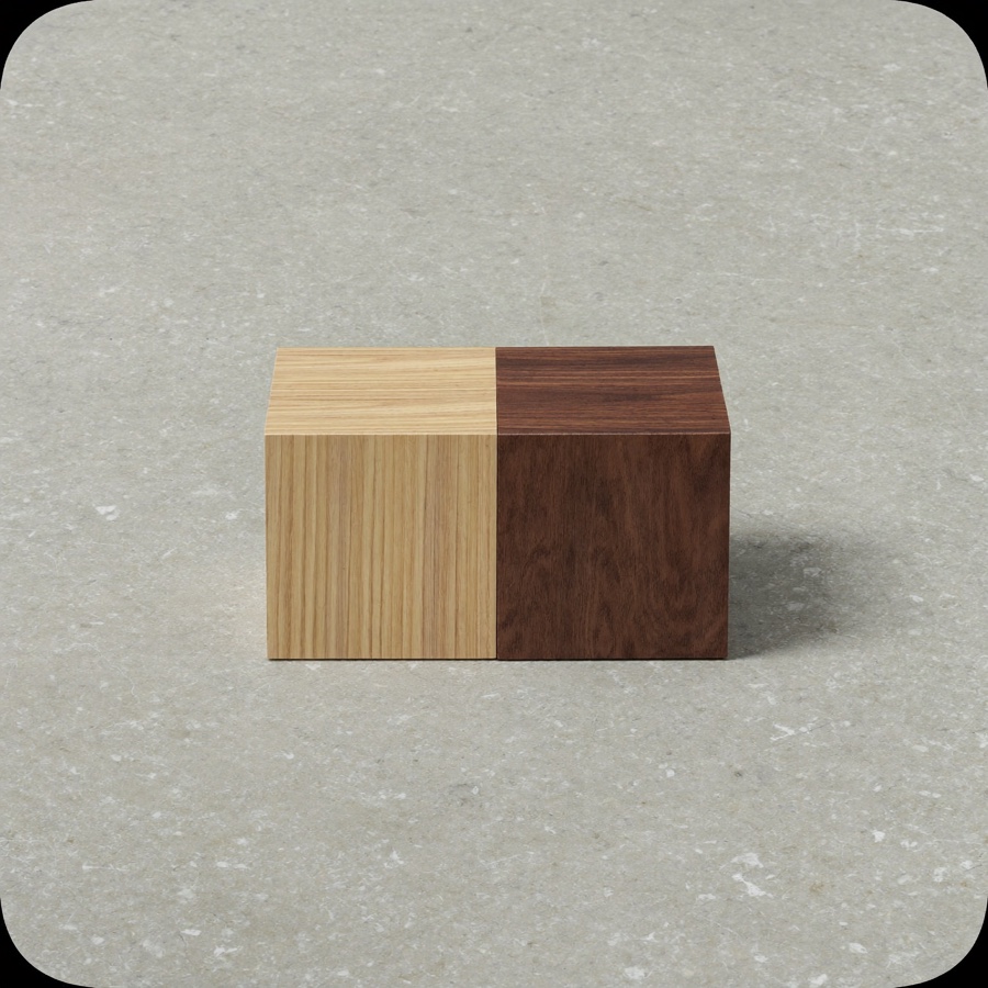 Two wooden blocks side by side, for an article on llc vs s corp