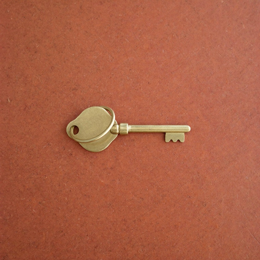 A house key on terracotta, for an article on the countries with best work life balance